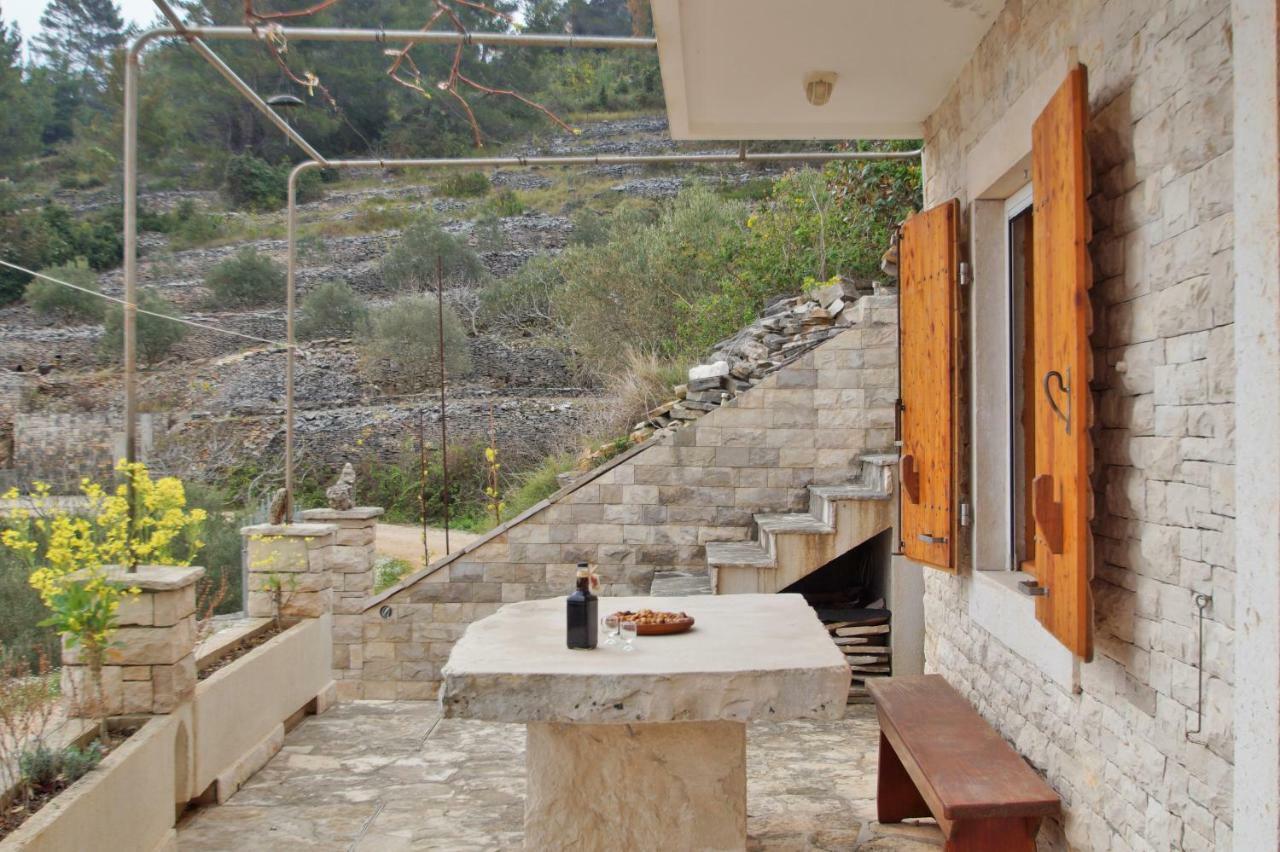 Stiniva-Stone House Vila Vela Luka Exterior foto